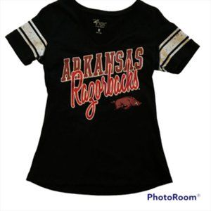 Arkansas Razorback V-neck tee